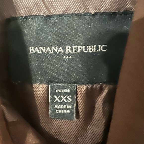 Banana Republic Dark Brown Suede Fringe Jacket - Picture 4 of 13